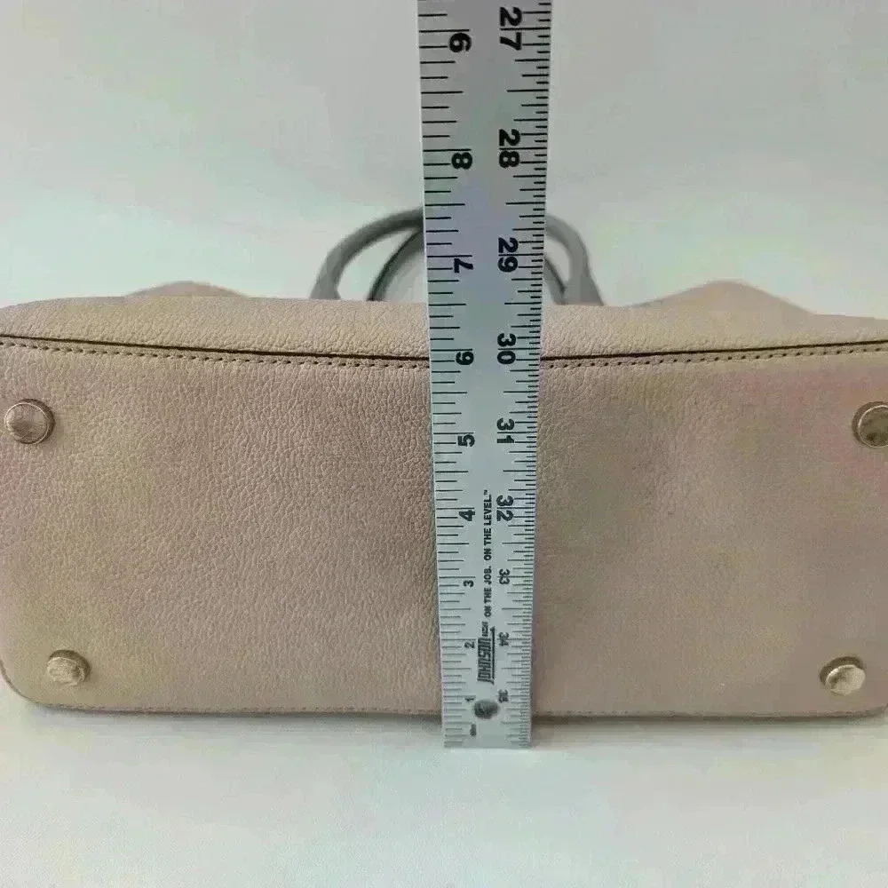 Kate Spade Margaux Large Satchel in Blush and White